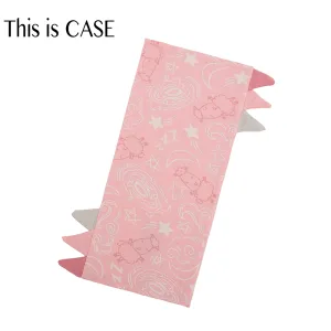 Bed-Time Buddy Case Baa Baa in the Universe Pink with Color tag - Small