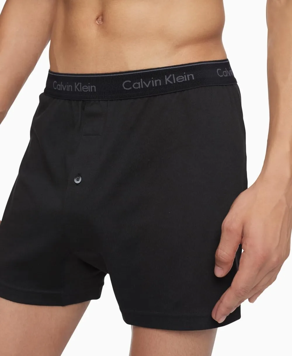 Calvin Klein Men's Cotton Classics 3-Pack Knit Boxer
