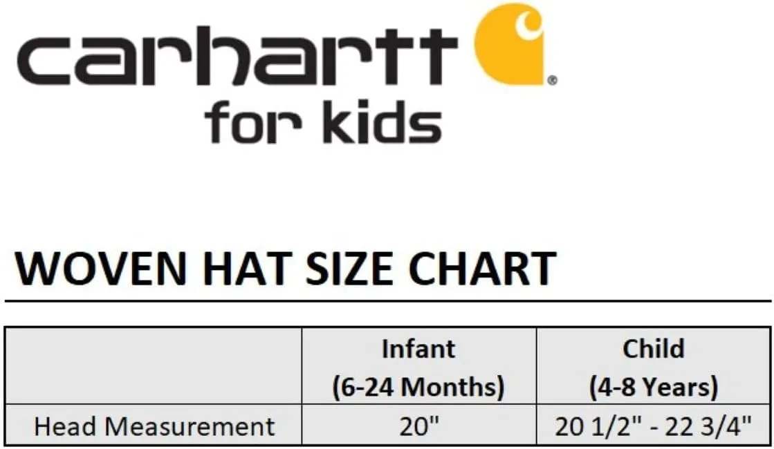 Carhartt Baby Boys' Canvas Twill Trucker Hat