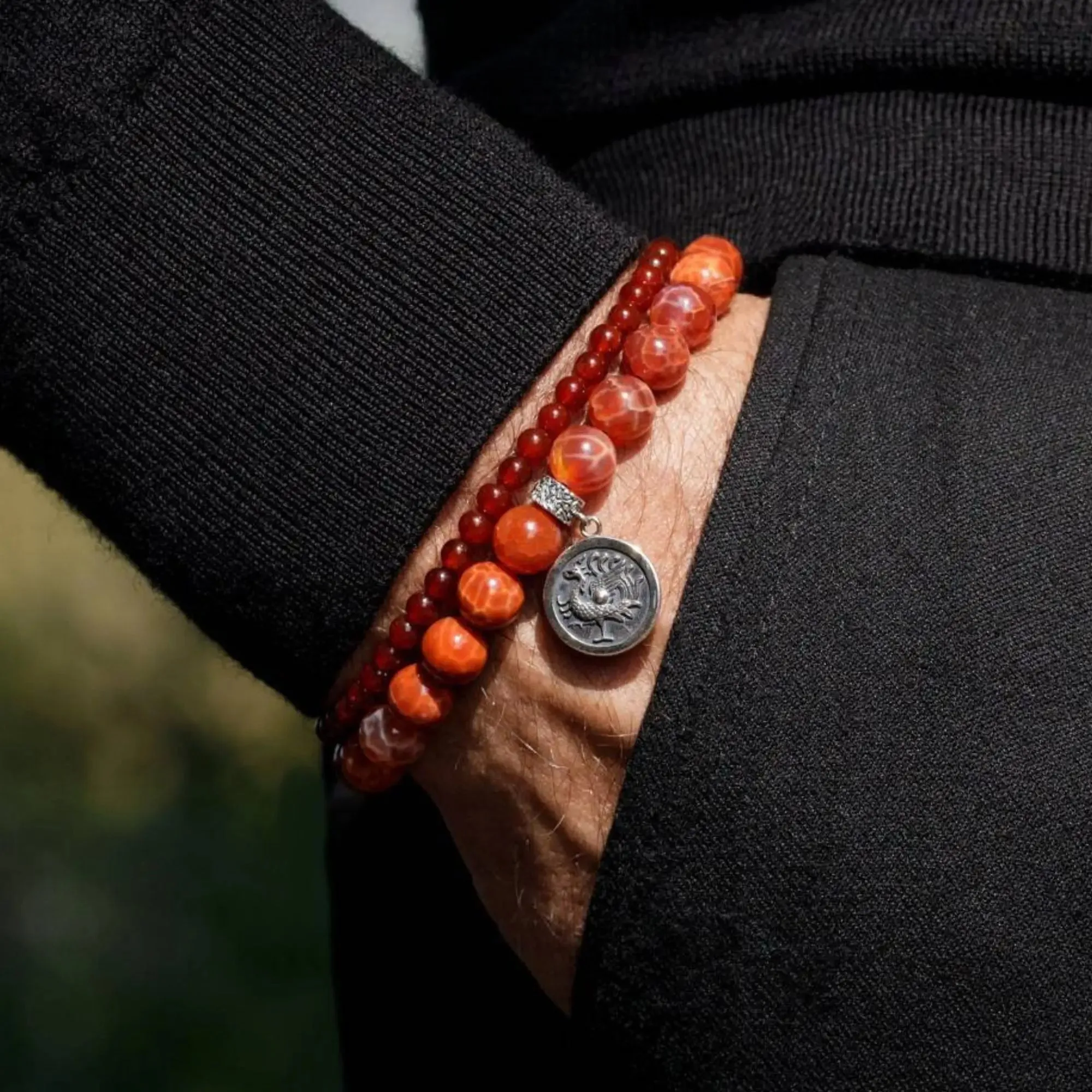 Carnelian Bracelet V (4mm)