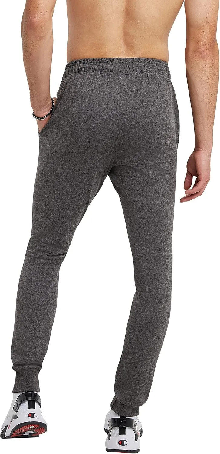 Champion Men's Joggers, Lightweight Lounge Pants, Jersey Graphic Pants for Men, 31"