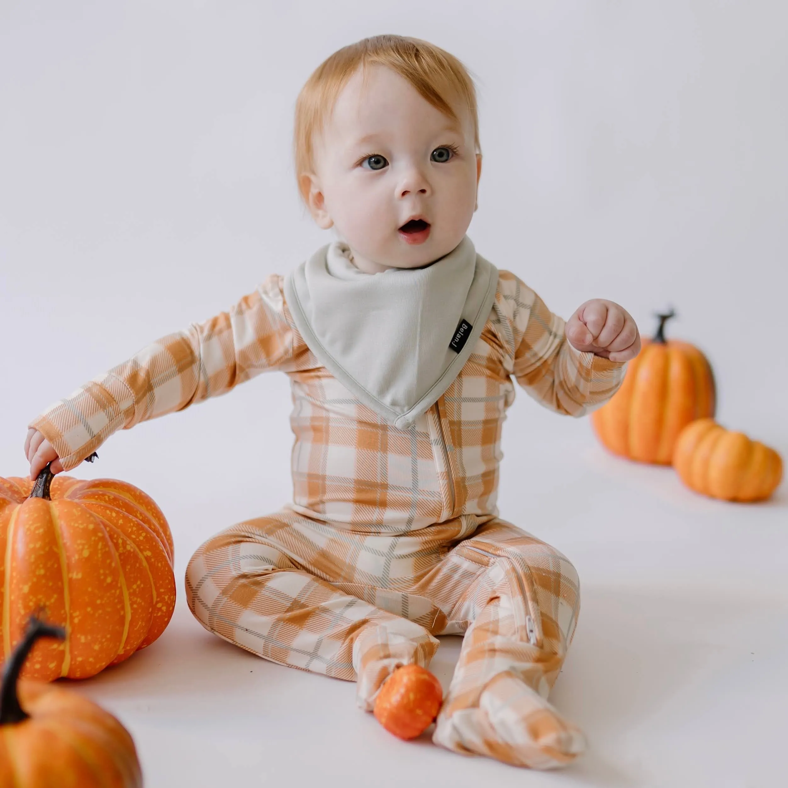 Footed Zipper Sleeper - Autumn Plaid