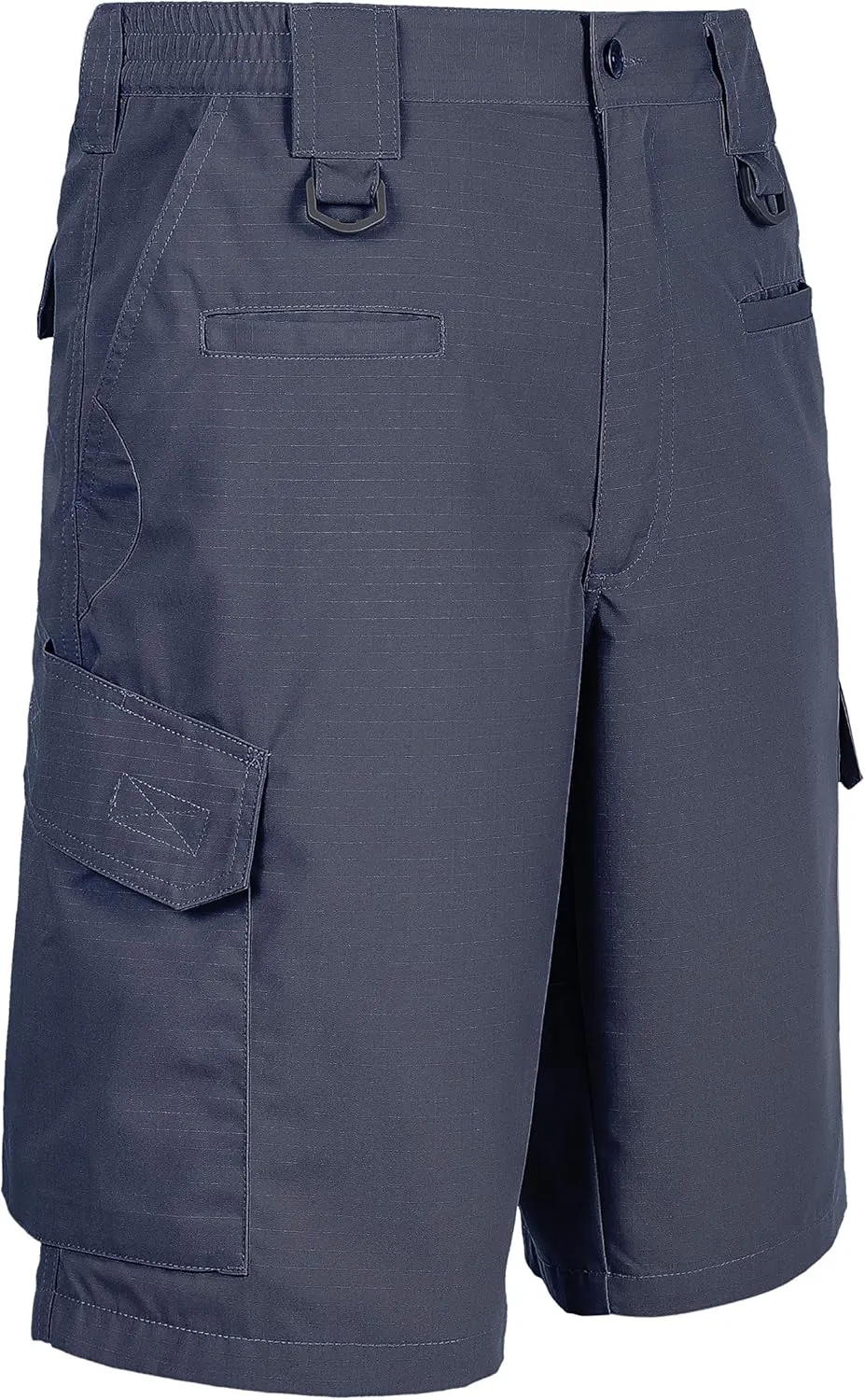 LAPG Men's Operator Elastic Waistband Tactical Shorts, Durable Ripstop Workout, Outdoor Men's Shorts, Cargo Shorts for Men
