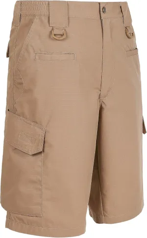 LAPG Men's Operator Elastic Waistband Tactical Shorts, Durable Ripstop Workout, Outdoor Men's Shorts, Cargo Shorts for Men