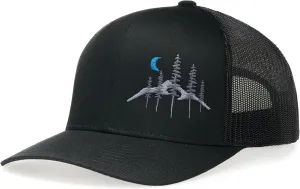 LARIX Trucker Hat, Wild Moon, No Sweat Hat Liner Bundle