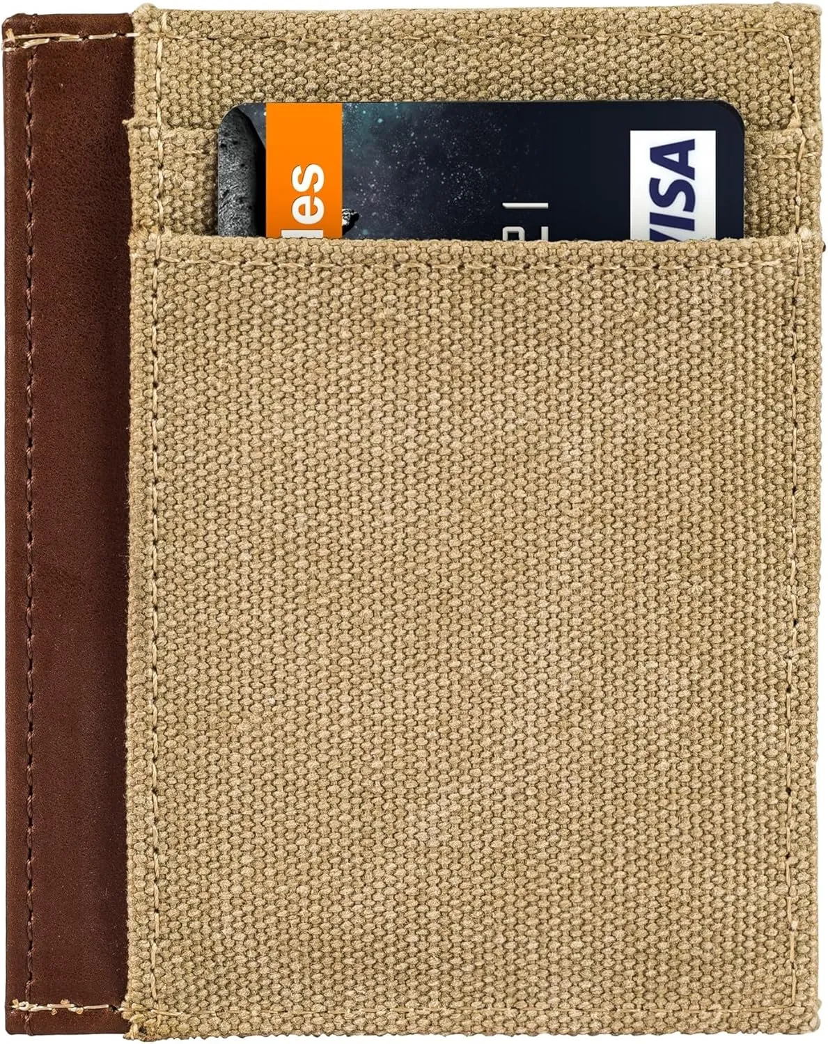 Los Angeles Slim Minimalist Front Pocket Wallet RFID Protected