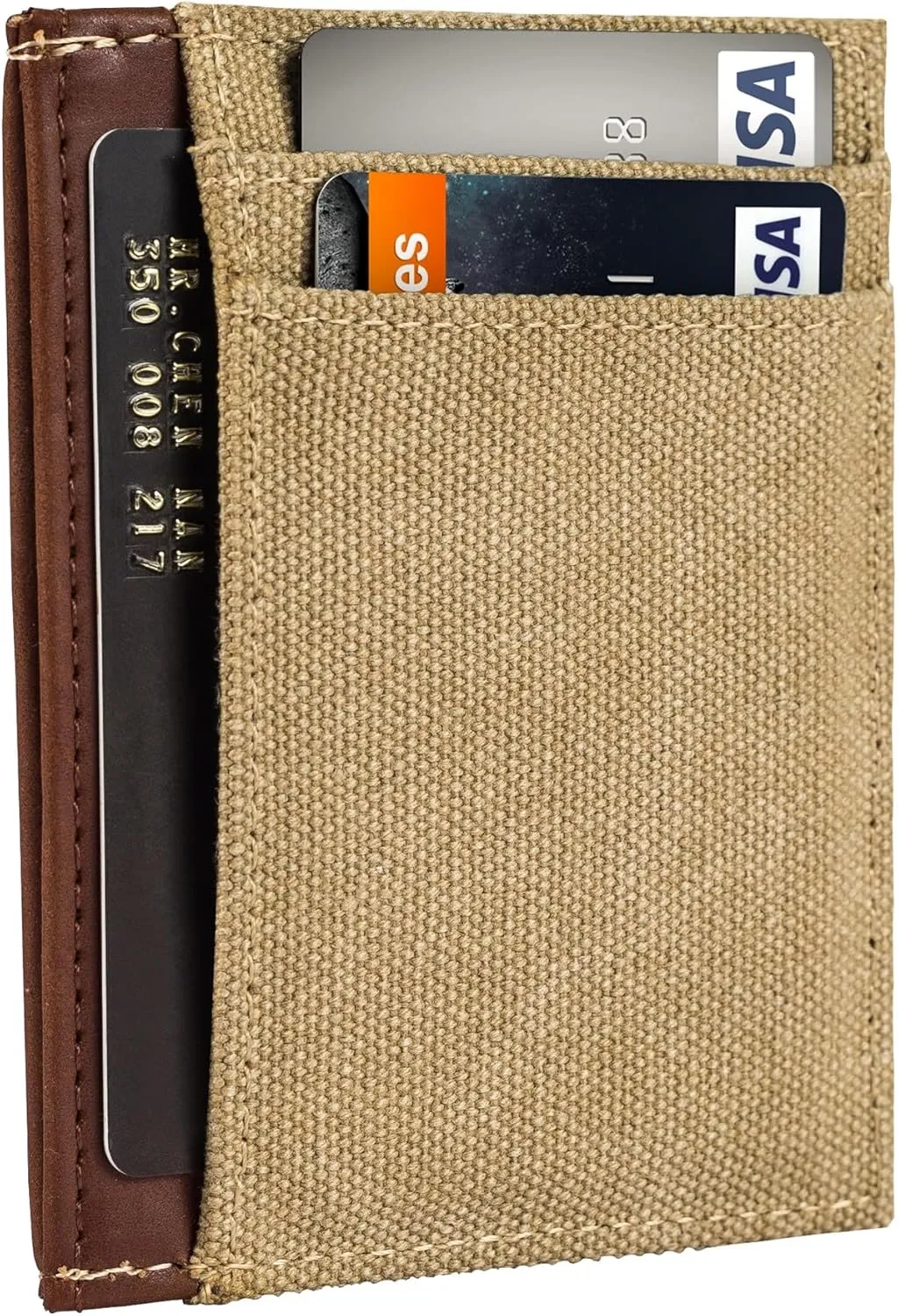 Los Angeles Slim Minimalist Front Pocket Wallet RFID Protected