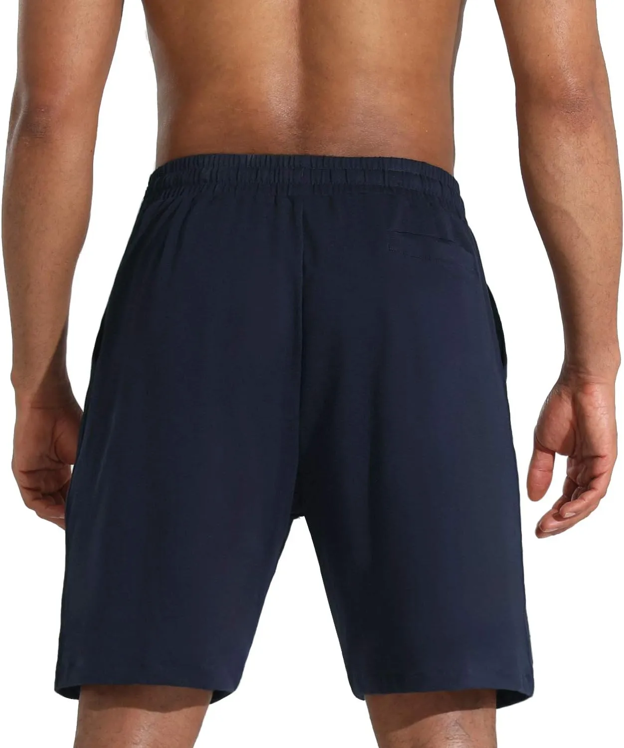 Men's Lounge Shorts with Deep Pockets Loose-fit Jersey Shorts for Running,Workout,Training, Basketball