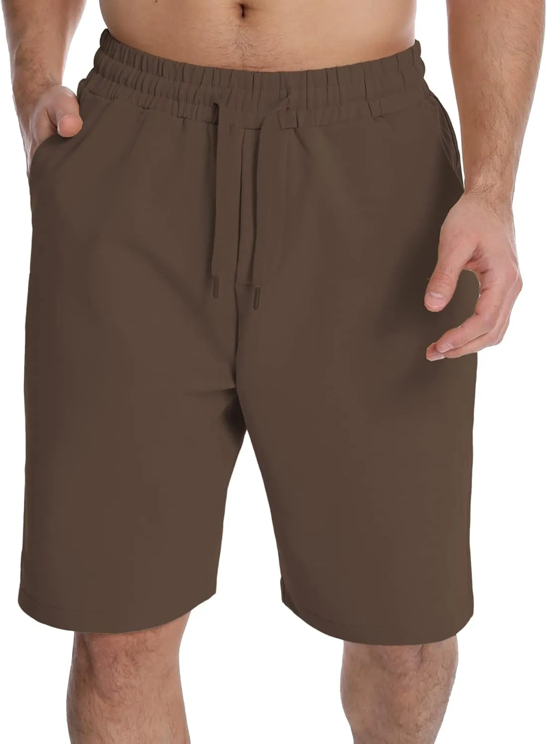 Men's Lounge Shorts with Deep Pockets Loose-fit Jersey Shorts for Running,Workout,Training, Basketball