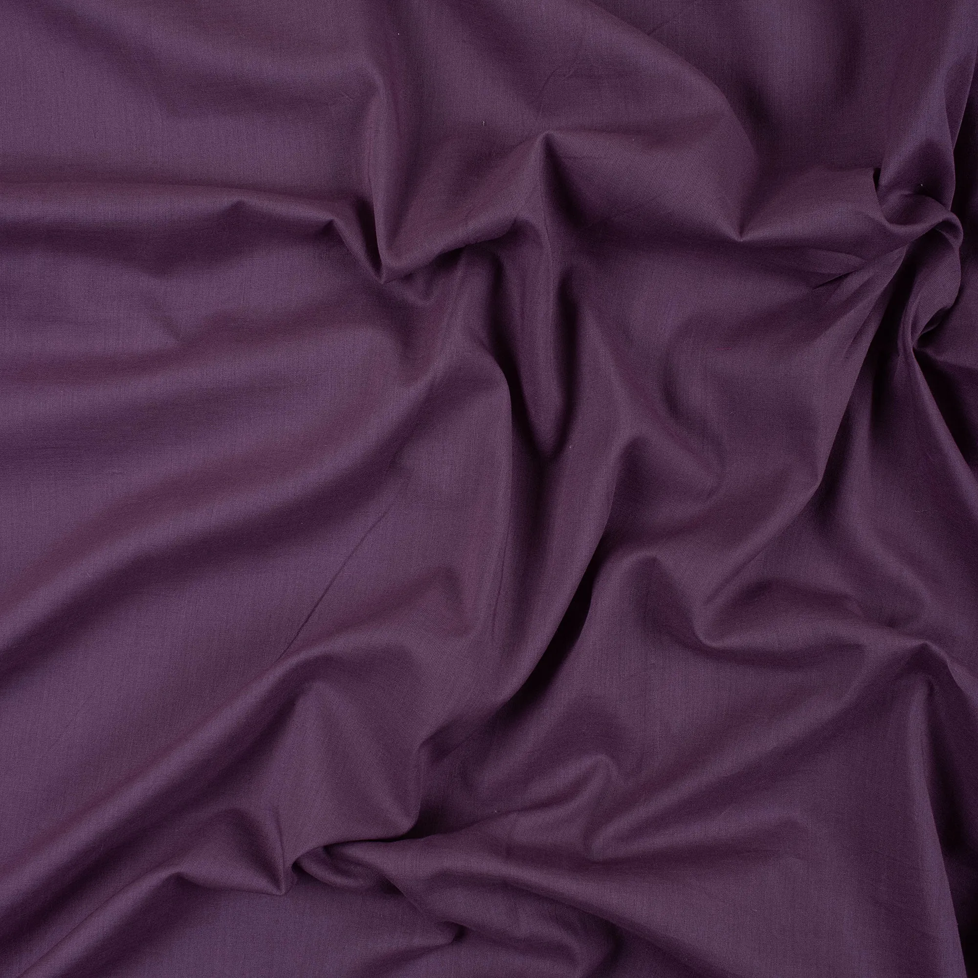 Purple Color Solid Soft Cotton Plain Cloth Fabric Material