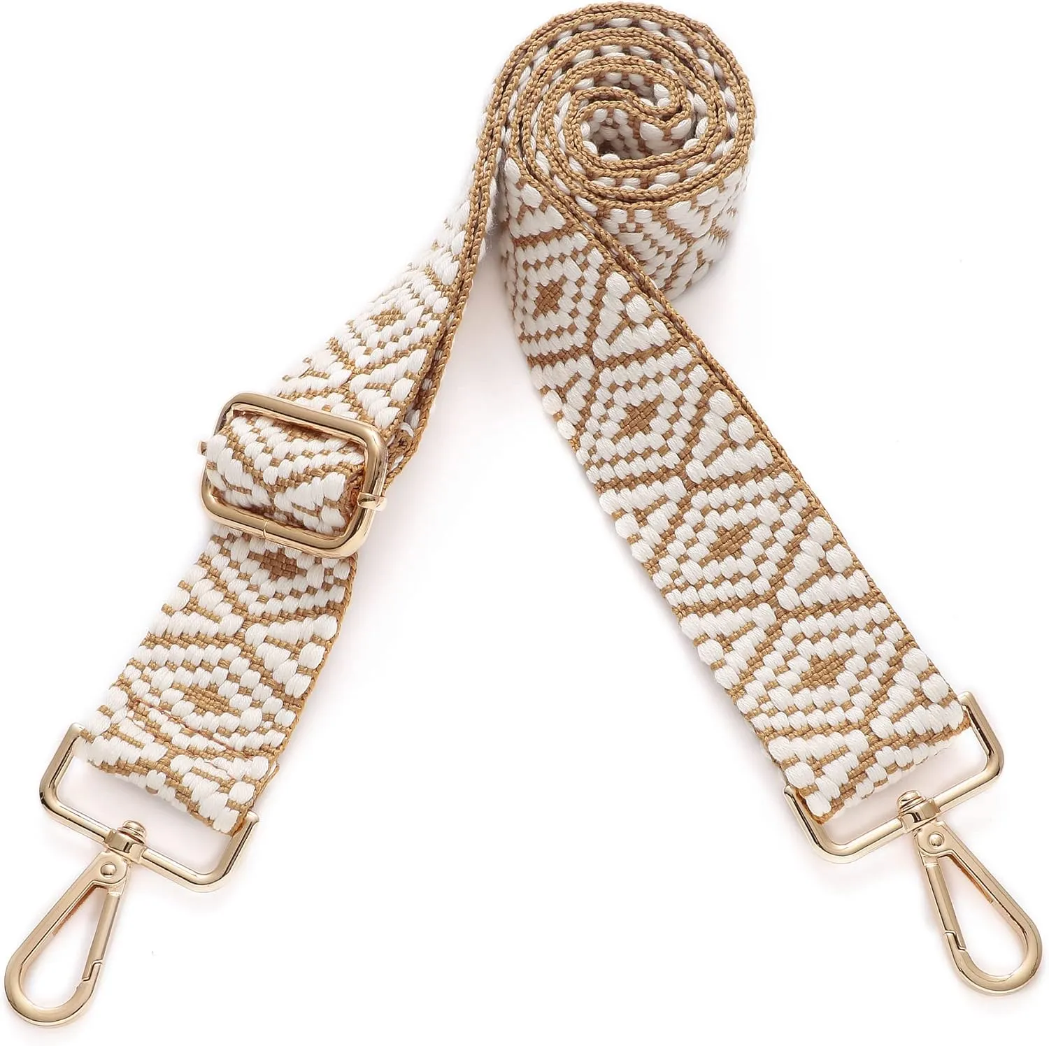 S-Jacorry Purse Strap Replacement Crossbody Wide Shoulder Strap Adjustable Canvas Straps Handbag Strap Replacement Belts