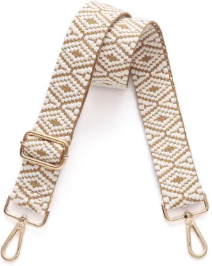 S-Jacorry Purse Strap Replacement Crossbody Wide Shoulder Strap Adjustable Canvas Straps Handbag Strap Replacement Belts