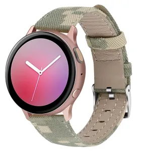 Smart Accessories Nylon Canvas Leather Replacement Band Strap For Samsung Watch Active 2 40/44mm 2020 Hot Sale Dropshipping|Smart Accessories|