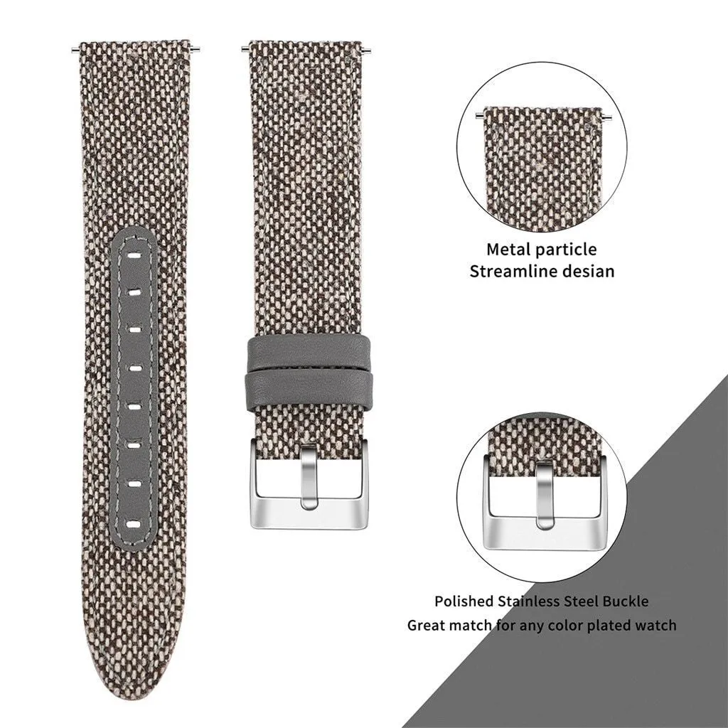 Smart Accessories Nylon Canvas Leather Replacement Band Strap For Samsung Watch Active 2 40/44mm 2020 Hot Sale Dropshipping|Smart Accessories|